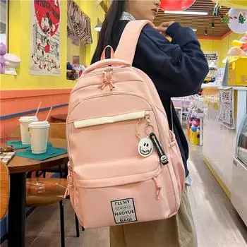 Школьные ранцы для девочек средних классов, старшеклассников, рюкзаки для учеников начальной школы, студентов колледжей, дорожные рюкзаки большой вместимости