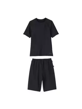 Школьный купальник UNIPA верх и низ комплект SFB22410 унисекс детский черный 160 [Скорость] чёрный