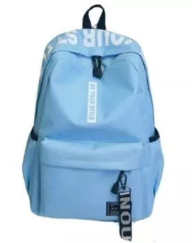 Школьный легкий рюкзак для начальной школы, средней школы, средней школы, колледжа [Aoo] Рюкзак, милый, женский, детский, для девочек, рюкзак, синий