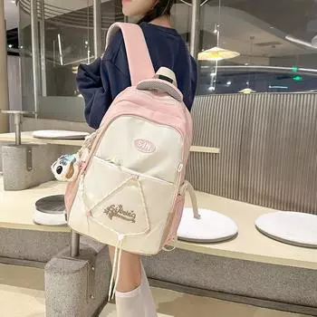 Школьный рюкзак большой вместимости синий