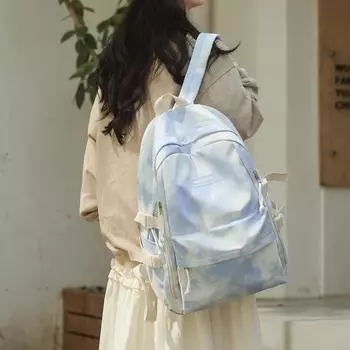 Школьный рюкзак для девочек младших классов старших классов, рюкзак для второго-шестого класса, мужской рюкзак для кампуса синий