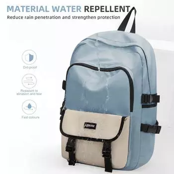 Школьный рюкзак для девочек-подростков среднего возраста, легкая повседневная школьная сумка для мальчиков большой вместимости, сумка для ноутбука для студентов колледжа, дорожный рюкзак