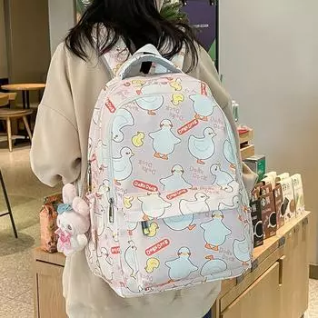 Школьный рюкзак для девочек, студенческий рюкзак, школьный компьютер, дорожная сумка синий