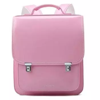 Школьный рюкзак для мальчиков, детский ортопедический рюкзак, сумки для книг, детская школьная сумка из полиуретана, японская школьная сумка, рюкзак для студентов розовый