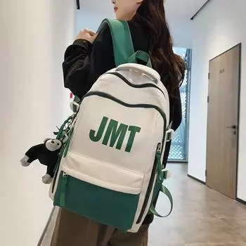 Школьный рюкзак для младших школьников, рюкзак для старших классов, большой вместительный рюкзак для кампуса, мужской и женский красный