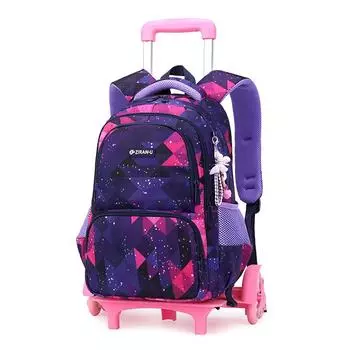 Школьный рюкзак для школьников на колесах на 6 колесах ZRY5147 42CM x 30CM x 20CM