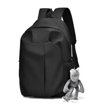 Школьный рюкзак для студентов мужского пола, рюкзак большой емкости для младших школьников, школьный дорожный рюкзак серый