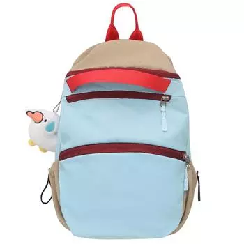 Школьный рюкзак для учащихся средних и старших классов, женский, контрастного цвета, дорожный, небольшой, легкий рюкзак жёлтый