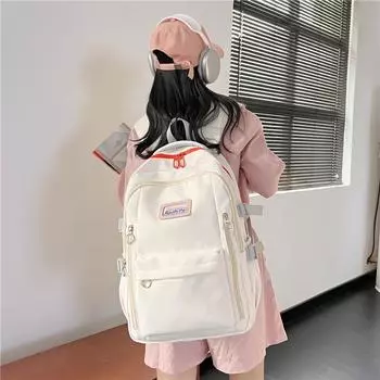 Школьный рюкзак для ученицы средней школы чёрный