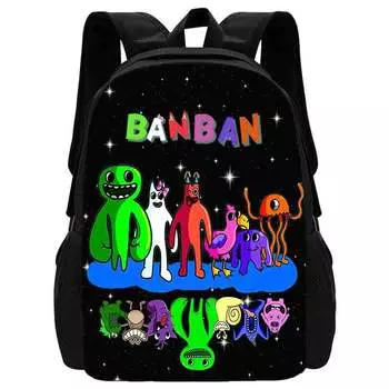 Школьный рюкзак Garten of BanBan для детей, школьные сумки с героями мультфильмов для мальчиков и девочек, легкие и вместительные сумки для книг