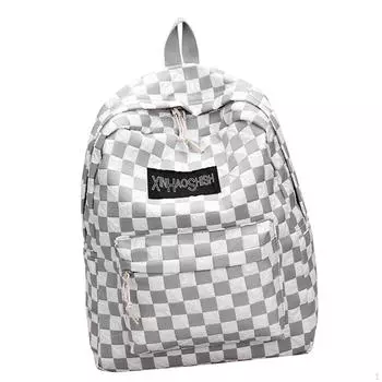 Школьный рюкзак, книжная сумка, сумка на молнии, дорожная сумка, повседневная, для девочек-подростков black