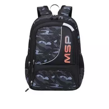 Школьный рюкзак с защитой позвоночника для начальной школы чёрный