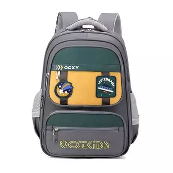 Школьный рюкзак с защитой позвоночника для учеников начальной школы. Вместительная детская сумка через плечо JW3306(32*23*44СМ)