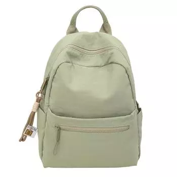 Школьный рюкзак в стиле колледжа, женский, однотонный, большой емкости, рюкзак для поездок на работу, мужской, легкий рюкзак бежевый