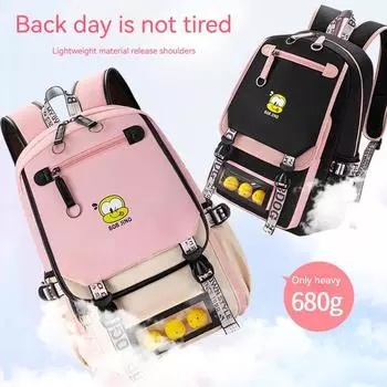 Школьный рюкзак женский начальная школа дети средняя школа корейская версия рюкзак большой емкости рюкзак