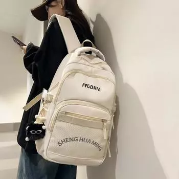 Школьный рюкзак женский, рюкзак для старшеклассников, рюкзак для учащихся младших классов, мужской чёрный