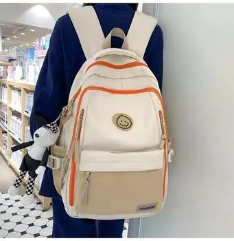 Школьный женский рюкзак большой емкости для младших школьников, рюкзак третьего-шестого класса красный