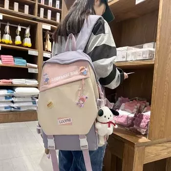 Школьный женский рюкзак большой вместимости, студенческий рюкзак