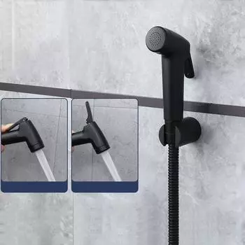 Шланг+держатель для биде-душа многофункциональный 125*65 мм ABS Bidet Only