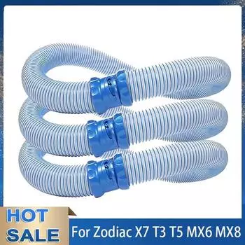 Шланг для чистки бассейна, резиновый шланг для чистки бассейна с поворотным замком, сменная трубка для пылесоса для бассейна Zodiac X7 T3 T5 MX6 MX8
