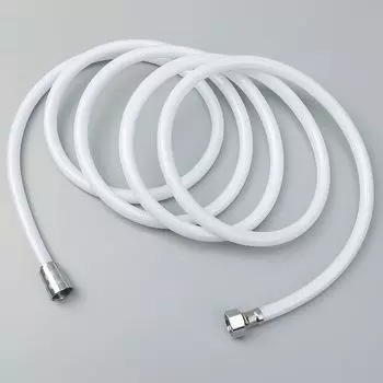 Шланг для душа из ПВХ, универсальный, гибкий, не скручивающийся, взрывозащищенный, удлинительная трубка для шланга для смесителя в ванной комнате белый