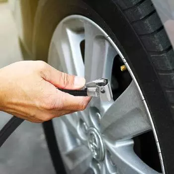 Шланг для накачивания шин автомобиля, мотоцикла, клапан для шин, воздушный патрон, замок, подходящий для трубки для накачивания шин мотоцикла, велосипеда