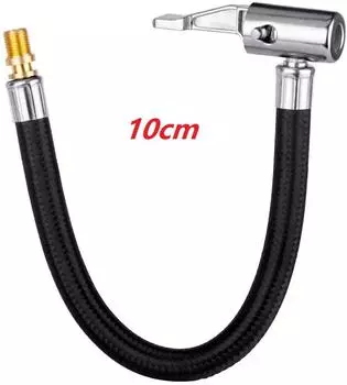 Шланг для накачки автомобильных шин, надувной воздушный насос, удлинительная трубка, адаптер, соединение для поворотных шин, фиксирующий воздушный патрон для велосипеда, мотоцикла