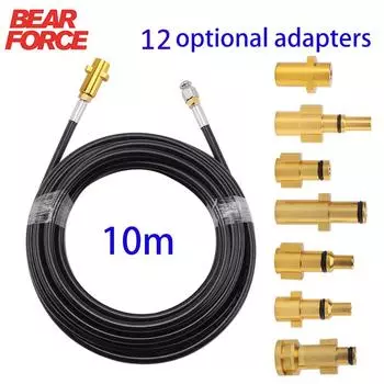 Шланг для очистки канализационной воды, очиститель труб для Karcher Interskol Huter Hammer Nilfisk STIHL Bosch Lavor Мойка высокого давления