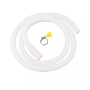 Шланг для подачи воды с плавным потоком и зажимами из нержавеющей стали для стиральной машины и кондиционера высокой производительности