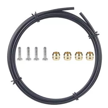 Шланг гидравлического тормоза morytrade Shimano BH90, 4 комплекта, в комплекте 2,5 м, вставка/оливка (БХ90)