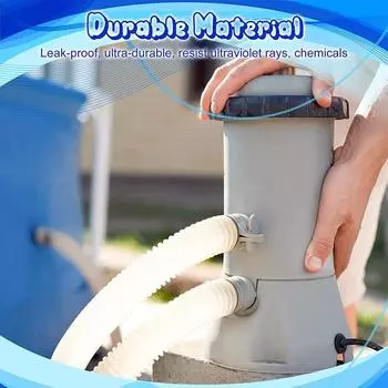 Шланг насоса для бассейна из ПВХ, гофрированная труба насоса 330 530, 1000 галлонов, шланг насоса для бассейна, замена трубы для фильтра Intex 607 637