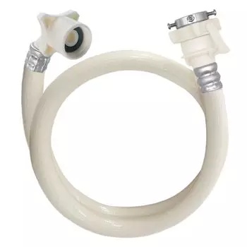 Шланг подачи воды для автоматической стиральной машины Шланг подачи воды для автоматических стиральных машин Шланг подачи воды для стиральной машины с носиком Подача воды белый