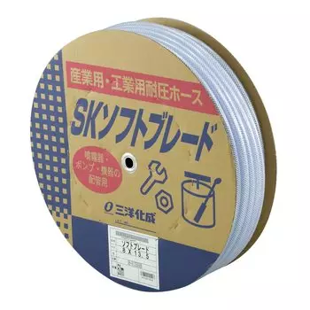 Шланг Sanyo Chemical SK с мягкой оплеткой 8 x 50 м 50B прозрачный 13,5 мм SB-8135D чистый