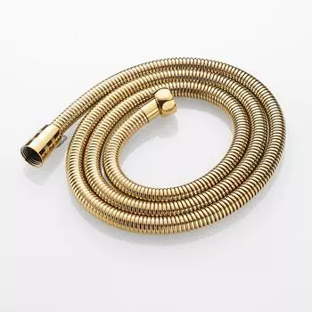 Шланги для сантехники, нержавеющая сталь, золото, 150 см, шланг для душа, гибкая насадка для душа, сменная часть, шланг для воды в ванной 150cm золотой