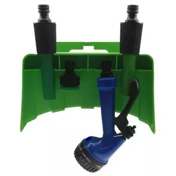 Шланговая катушка с отсеком для хранения, настенный садовый органайзер