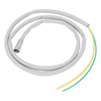 Шланговая трубка наконечника с 2 отверстиями, разъем, силиконовая резина, стоматологический аксессуар из нержавеющей стали, инструмент