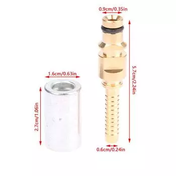 Шланговая заглушка с рукавом для ремонта наконечника трубы для мойки высокого давления Karcher K