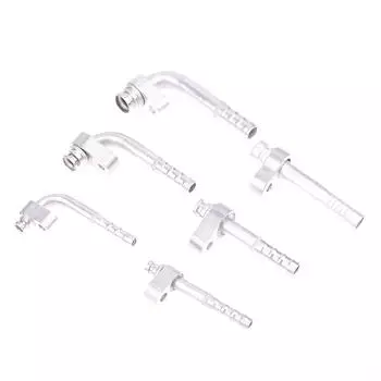 Шланговое соединение для автомобильного кондиционера воздуха, соединение воздушного охлаждения R134, фитинг с пластиной, фитинг воздушного охлаждения с пластиной