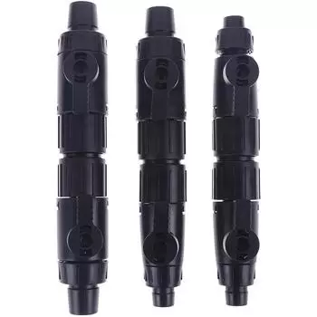 Шланговый клапан для аквариума с рыбами, быстроразъемный соединительный клапан, трубный клапан, адаптер 12mm