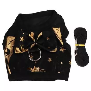 Шлейка для кролика Поводок Регулируемый Мягкий Нейлоновый Жилет для Кролика Хорька Кролика Котенка Морской Свинки M S