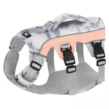 Шлейка для собак Ice Cold, супер крутой нейлоновый жилет для собак, дышащая светоотражающая шлейка для домашних животных, регулируемая для маленьких, средних и больших собак, питбуля S Chest 36-43cm синий