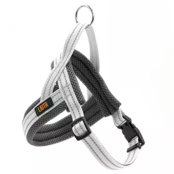 Шлейка и ошейник для собак, светоотражающий, регулируемый, с застежкой на спине, поводок, простой ошейник, поводки для дрессировки, ходьбы, легкого бега, товары для крупных домашних животных S