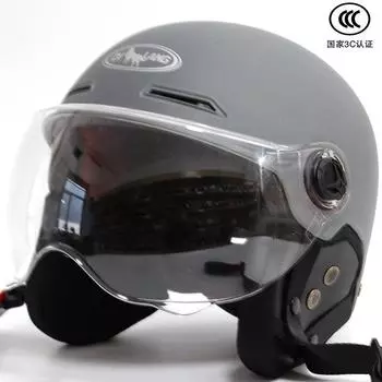 Шлем для электромобиля 3C сертифицированный мужской и женский всесезонный универсальный полушлем высококачественный мотоциклетный шлем