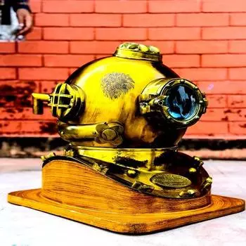 Шлем для подводного плавания 45,72 см, морской шлем, декоративные идеи для домашнего декора