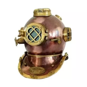 Шлем для подводного плавания с аквалангом, глубоководный шлем ВМС США Mark V, шлем для дайвинга с аквалангом, лучший подарок
