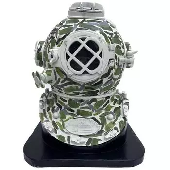 Шлем для подводного плавания с аквалангом, водолазный шлем ВМС США Mark V, водолазный шлем для глубоких погружений, белый, зеленый, морской водолазный шлем 45,72 см