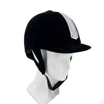 Шлем для верховой езды, кепка, рыцарская шляпа, летняя защитная, простая, для велоспорта, дышащая, для мужчин