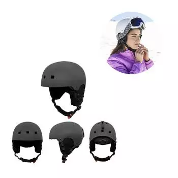 Шлем для зимних видов спорта, противоударный, защитный велосипедный шлем, регулируемая посадка, защитные шлемы из пенополистирола для мотоциклистов для женщин и мужчин