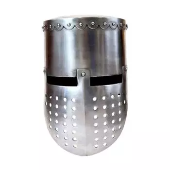 Шлем крестоносца-тамплиера 14-го века из стали 18 калибра