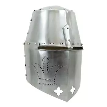 Шлем крестоносца-тамплиера 18 калибра, 13 век, над предводителем